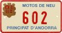 Nummernschilder / Kfz-Kennzeichen Andorra 1990 1990er