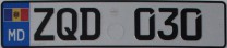Nummernschilder / Kfz-Kennzeichen Moldawien 2014 2010er