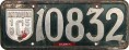 Nummernschilder / Kfz-Kennzeichen Kolumbien 1955 1950er Antioquia