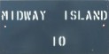 Nummernschilder / Kfz-Kennzeichen USA 1970 1970er Midway Islands