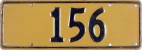 Nummernschilder / Kfz-Kennzeichen Cookinseln 1946 1940er