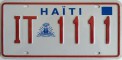 Nummernschilder / Kfz-Kennzeichen Haiti 1998 1990er