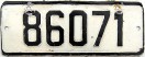Nummernschilder / Kfz-Kennzeichen Griechenland 1960 1960er