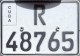 Nummernschilder / Kfz-Kennzeichen Kuba 2013 2010er