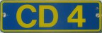 Nummernschilder / Kfz-Kennzeichen Barbados 1996 1990er CD