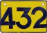 Nummernschilder / Kfz-Kennzeichen St. Helena 1972 1970er