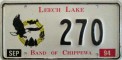 Nummernschilder / Kfz-Kennzeichen USA 1993 1990er Minesota MN tribe