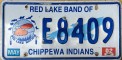 Nummernschilder / Kfz-Kennzeichen USA 1996 1990er Minesota MN tribe