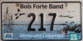 Nummernschilder / Kfz-Kennzeichen USA 1999 1990er Minesota MN tribe