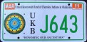Nummernschilder / Kfz-Kennzeichen USA 2000 2000er Oklahoma OK tribe