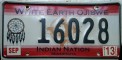 Nummernschilder / Kfz-Kennzeichen USA 2013 2010er Minesota MN tribe