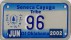 Nummernschilder / Kfz-Kennzeichen USA 1998 1990er Oklahoma OK tribe