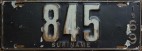 Nummernschilder / Kfz-Kennzeichen Suriname 1969 1960er