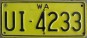 Nummernschilder / Kfz-Kennzeichen Australien 1978 1970er Western Australia WA