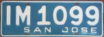 Nummernschilder / Kfz-Kennzeichen Uruguay 1993 1990er San Jos? 