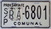 Nummernschilder / Kfz-Kennzeichen Argentinien 1960 1960er Santa Fe