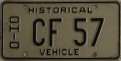 Nummernschilder / Kfz-Kennzeichen USA 1967 1960er Ohio OH