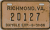 Nummernschilder / Kfz-Kennzeichen USA 1966 1960er Virginia VA