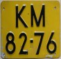 Nummernschilder / Kfz-Kennzeichen Niederlande 1977 1970er
