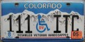 Nummernschilder / Kfz-Kennzeichen USA 2000 2000er Colorado CO