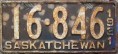 Nummernschilder / Kfz-Kennzeichen Kanada 1931 1930er Saskatchewan