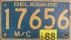 Nummernschilder / Kfz-Kennzeichen USA 1970 1970er Delaware DE