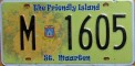 Nummernschilder / Kfz-Kennzeichen Niederländische Antillen 2009 2000er St. Maarten
