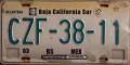 Nummernschilder / Kfz-Kennzeichen Mexiko 2003 2000er Baja California Sur
