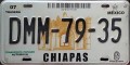 Nummernschilder / Kfz-Kennzeichen Mexiko 2003 2000er Chiapas